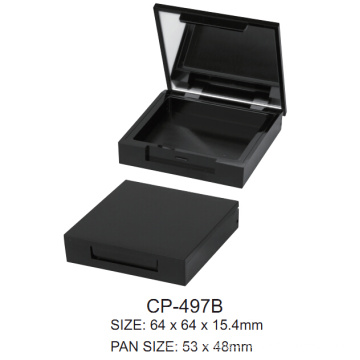 Square Plastic Compact Case Cp-497b